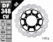 Диск тормозной Galfer DF348CW