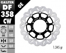 Диск тормозной Galfer DF358CW