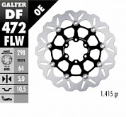 Диск тормозной Galfer DF472FLW