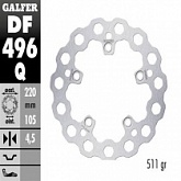 Диск тормозной Galfer DF496Q