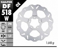 Диск тормозной Galfer DF518W