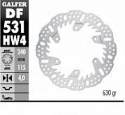 Диск тормозной Galfer DF531HW4
