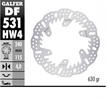 Диск тормозной Galfer DF531HW4