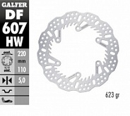 Диск тормозной Galfer DF607HW