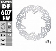 Диск тормозной Galfer DF607HW