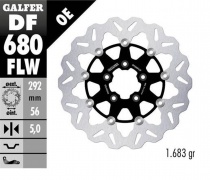 Диск тормозной Galfer DF680FLW