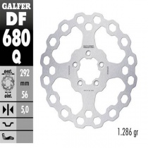 Диск тормозной Galfer DF680Q