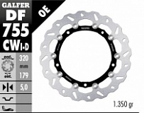 Диск тормозной Galfer DF755CWD