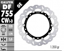 Диск тормозной Galfer DF755CWD