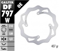 Диск тормозной Galfer DF797W