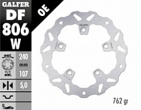 Диск тормозной Galfer DF806W