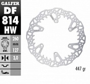 Диск тормозной Galfer DF814HW