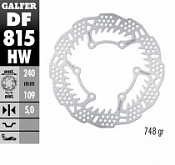 Диск тормозной Galfer DF815HW