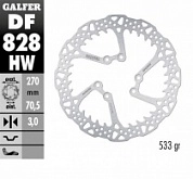 Диск тормозной Galfer DF828HW
