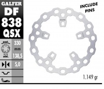 Диск тормозной Galfer DF838QSX