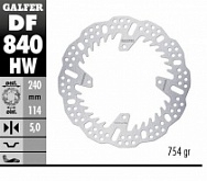 Диск тормозной Galfer DF840HW