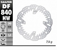 Диск тормозной Galfer DF840HW