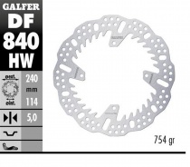 Диск тормозной Galfer DF840HW