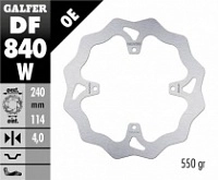 Диск тормозной Galfer DF840W