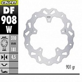 Диск тормозной Galfer DF908W