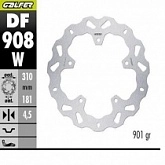 Диск тормозной Galfer DF908W
