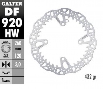 Диск тормозной Galfer DF920HW