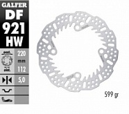 Диск тормозной Galfer DF921HW
