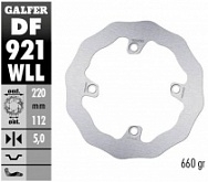 Диск тормозной Galfer DF921WLL