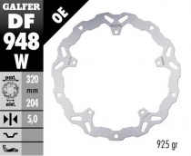 Диск тормозной Galfer DF948W
