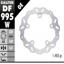 Диск тормозной Galfer DF995W