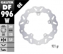 Диск тормозной Galfer DF996W