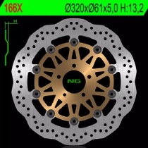 Диск тормозной NG 166X