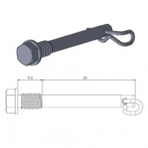 Направляющая тормозной колодки Moto-Master 213042