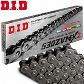 Цепь приводная DID 530 ZVMX2/1 Silver