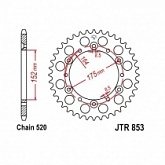 Звезда задняя JT JTA853.50 Black