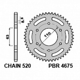 Звезда задняя PBR 4675.43.C45