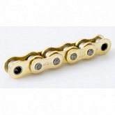 Цепь приводная Afam 520 G&B MX6/116 Gold/Black
