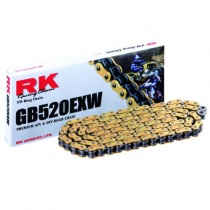 Цепь приводная RK 520 G&B EXW/114 Gold/Black