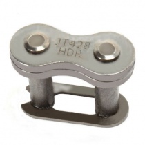 Замок цепи приводной JT 428 HDR/1-FJ Silver