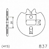 Звезда передняя Esjot 20-0837.11