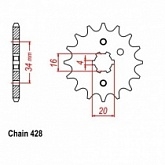 Звезда передняя Grosskopf 263.15