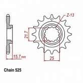 Звезда передняя JR RMC1535.15