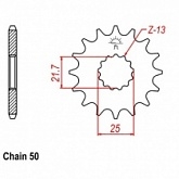 Звезда передняя JR RMC566.18