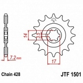 Звезда передняя JT JTF1501.13