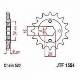 Звезда передняя JT JTF1554.12