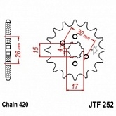 Звезда передняя JT JTF252.17