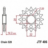 Звезда передняя JT JTF406.15