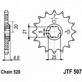Звезда передняя JT JTF507.15