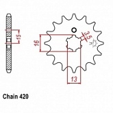 Звезда передняя JT JTF561.14