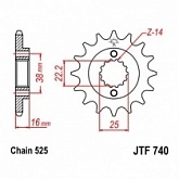 Звезда передняя JT JTF740.15